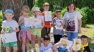 Летний клуб рисовашек «Маленький Малевич»